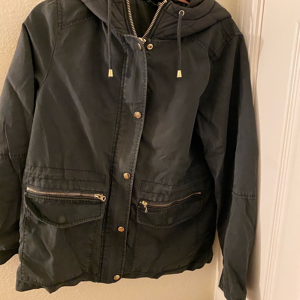 Topshop Zip-up Jacket